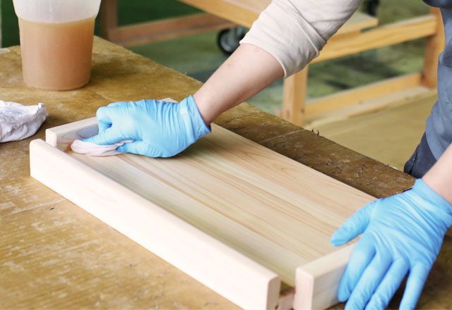 オイル塗装イメージ