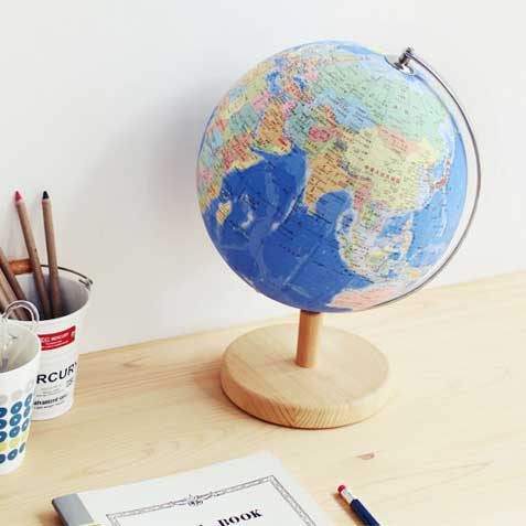 地球儀スタンダードイメージ
