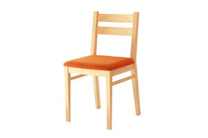 Dチェア(オレンジ/グリーン)