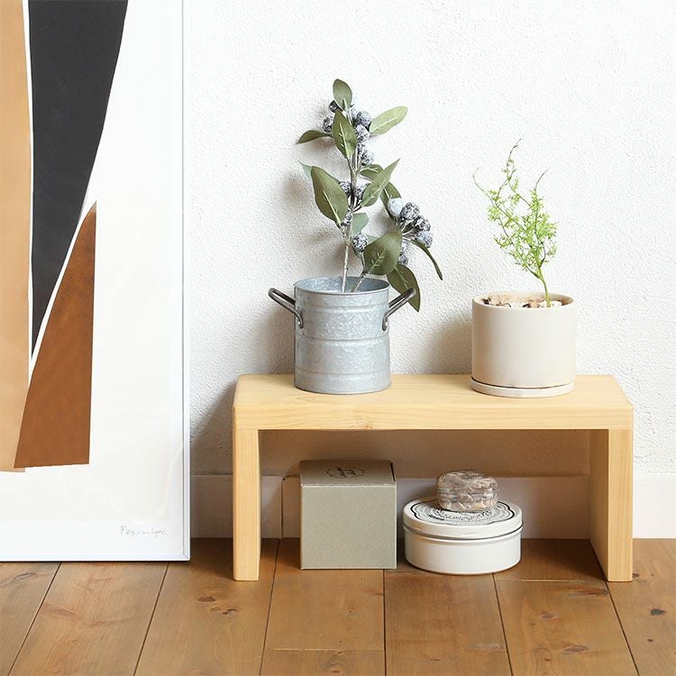 お部屋のグリーンを飾っても<br>フットスタンド plain
