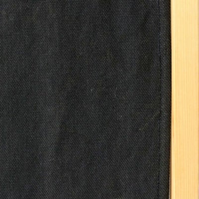 リビング　パーテーション　柿渋染め