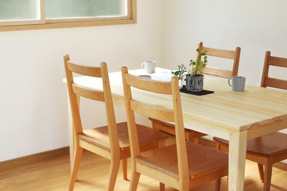 ダイニングテーブル D hinoki｜家具とダイニングテーブルの専門店キシル