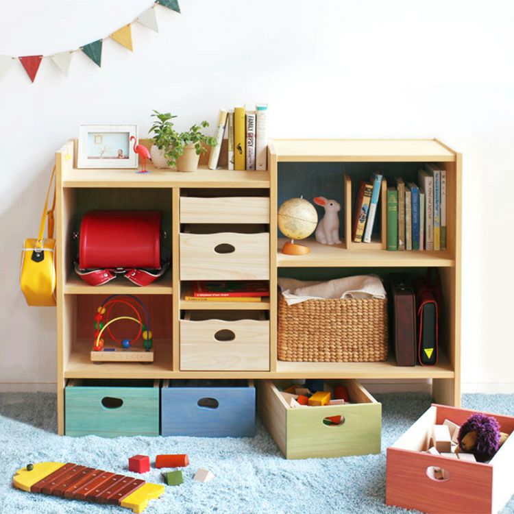 ナチュラルウッドハート型キャビネット 旭川家具 TAKUMI KOHGEI 匠工芸 Fawn ファウン キャビネット ハイ 3連