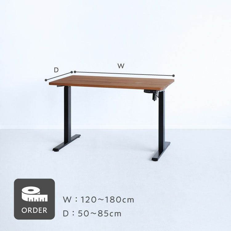 昇降式机　テーブル 楽天市場】[最大7千円offクーポン4/30〜5/6] 電動昇降テーブル 135