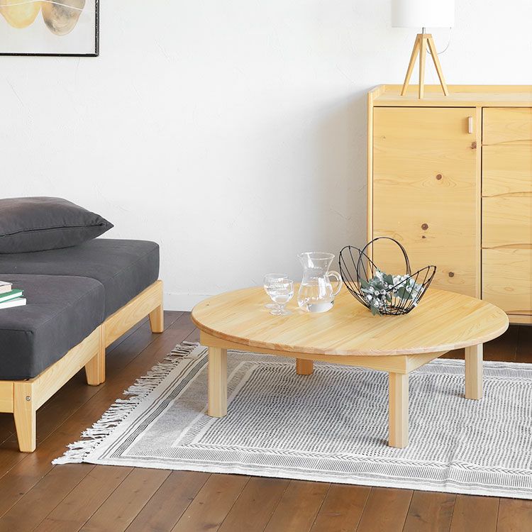 ちゃぶ台 80｜家具とダイニングテーブルの専門店キシル