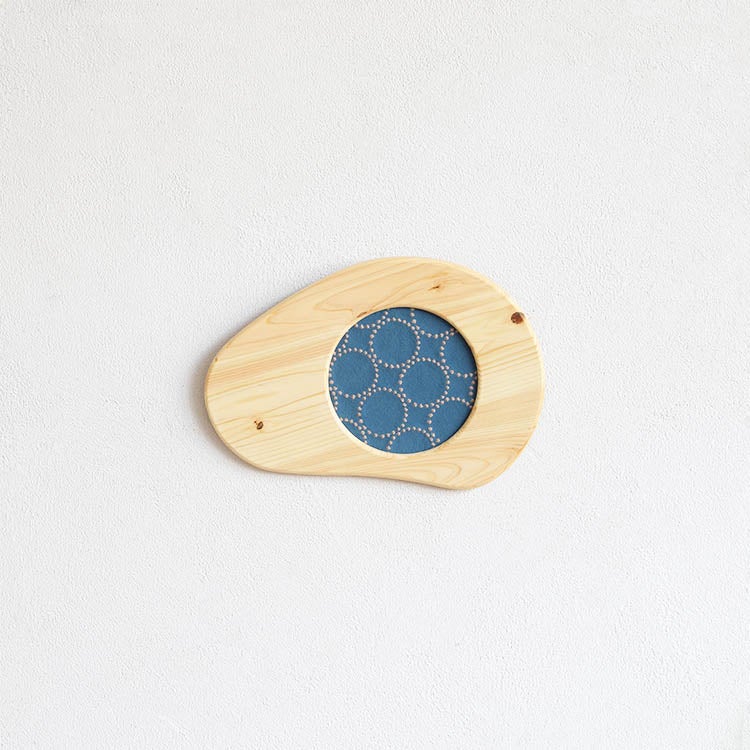 【OUTLET 10%OFF】アートパネル enso ブルー