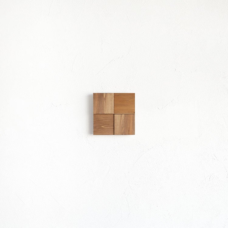 ウッドアートパネル 2×2 brown